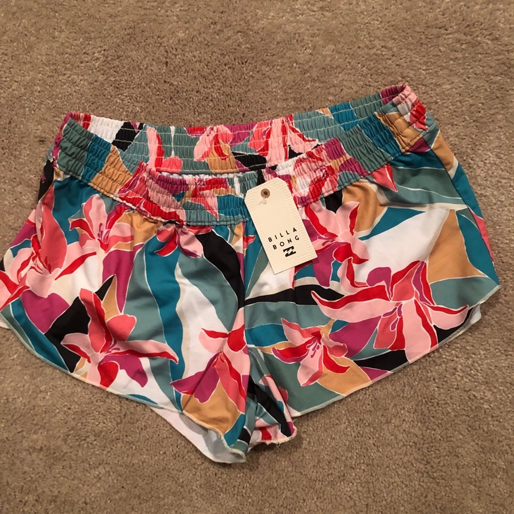 Billabong Wild Sun Volley Short Swim Beach Style# J1042BWI Athletic Shorts NWT